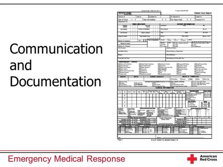 Communication and Documentation.