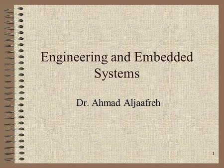 Engineering and Embedded Systems