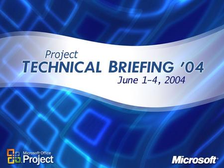 Microsoft Office Solution Accelerator for Six Sigma – A Case Study in Project Server Customization Brian Smith Program Manager Information Worker New.