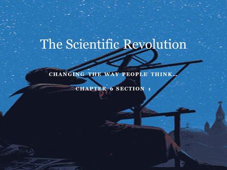 The Scientific Revolution