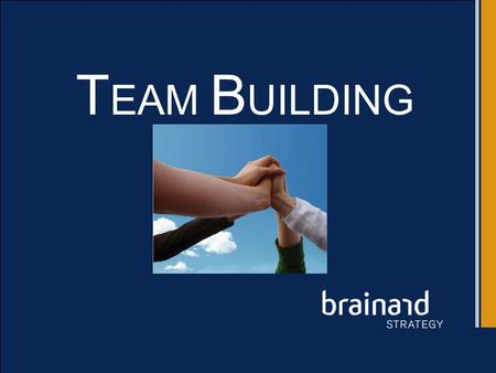 T EAM B UILDING. Team Building Workshop: Day 1 Day #1 Current state analyses: Pyramid of effective team functioning Interview data re-cap Activities: