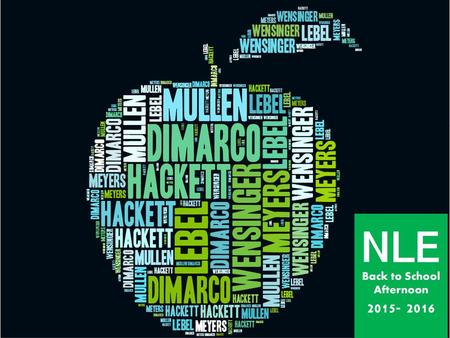 So, who is Mr. Meyers? Educator for 21 years Worked in LCPS for 11 years, all in 4 th grade 4th year at NLE Taught in middle school (6-8 th grade) U.S.