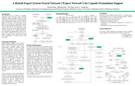 OM: if PS is small, add diluent and use blend style Final Formulation: calculate capsule size, % excipients, and final formulation DF: choose excipients.