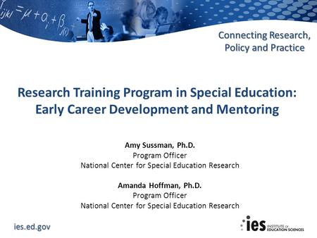 Research Training Program in Special Education: