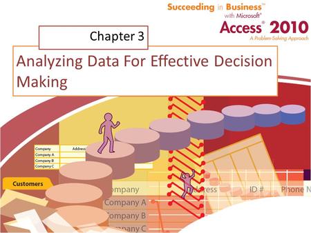 Analyzing Data For Effective Decision Making Chapter 3.