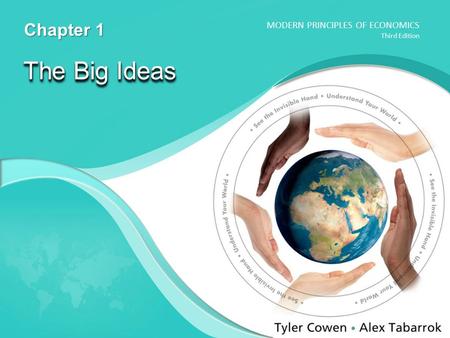 Chapter 1 The Big Ideas.