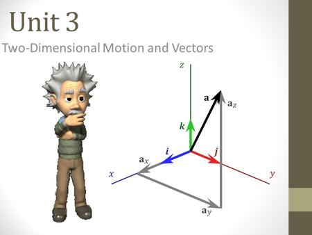 Two-Dimensional Motion and Vectors