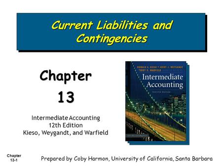 Current Liabilities and Contingencies