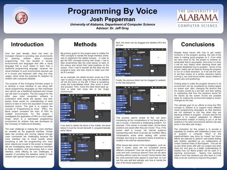 Se Over the past decade, there has been an increased interest in providing new environments for teaching children about computer programming. This has.