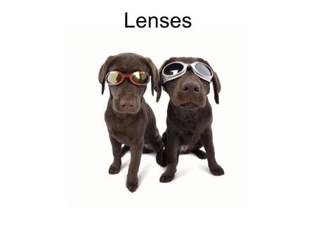 Lenses. Applications of Light Refraction What are some common applications of the refraction of light? Cameras Microscopes Lenses Eyeglasses Human eye.