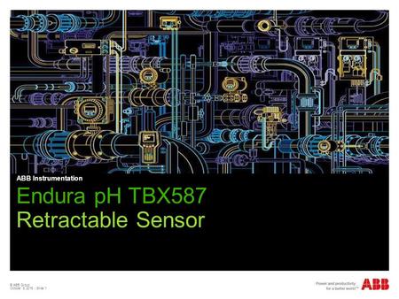 Endura pH TBX587 Retractable Sensor