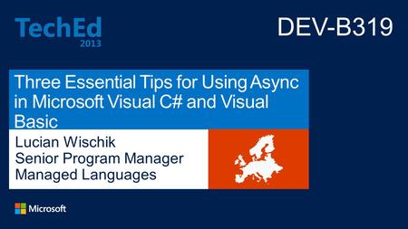 Click async Task LoadSettingsAsync() { await IO.Network.DownloadAsync(path); } async void Button1_Click(){ await LoadSettingsAsync(); UpdateView();