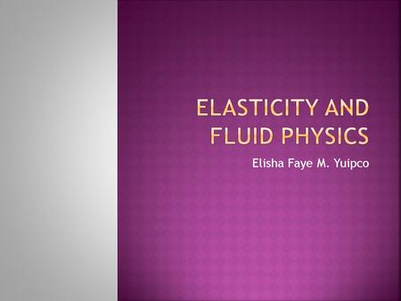 Elisha Faye M. Yuipco.  Matter- is the substance of which all objects are made. It can be changed into energy and energy into matter.  Inertia-is an.