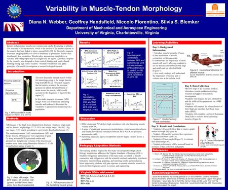 Introduction Methods Results References Diana N. Webber, Geoffrey Handsfield, Niccolo Fiorentino, Silvia S. Blemker Department of Mechanical and Aerospace.