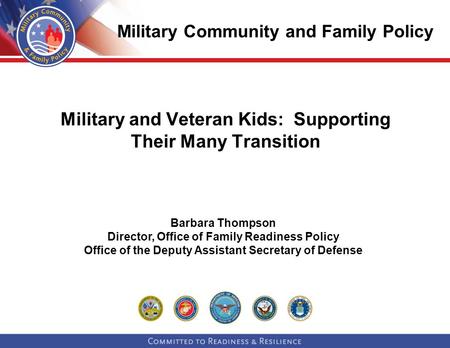 Military and Veteran Kids: Supporting Their Many Transition