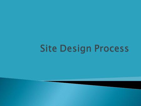  Goals & Objectives ◦ Goal is to set a general framework for the project  develop the expected result or outcome of the project  (e.g.) The trail design.