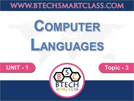 UNIT - 1Topic - 3. Computer software is a program that tells a computer what to do. Computer software, or just software, is any set of machine-readable.