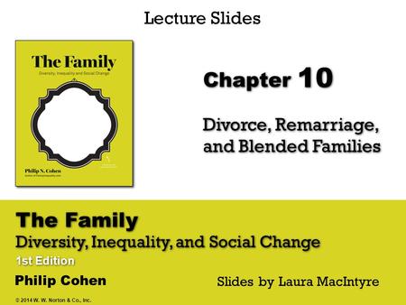 Divorce, Remarriage, and Blended Families