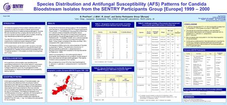 NCCLS (1997) Approved standard M27-A. Rex JH et al. Clin Infect Dis (1997) 24:235-247. Pfaller M. A., et al. Diagn Microbiol Infect Dis (1999); 35:19-25.