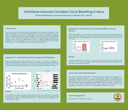 Acknowledgement We would like to thank ORSP for funding. Acknowledgement We would like to thank ORSP for funding. Introduction Mice are nocturnal animals.