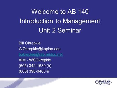 Introduction to Management