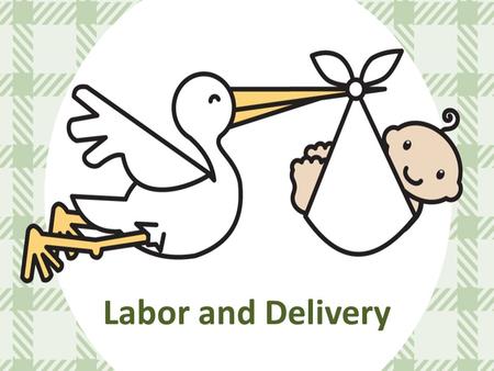 Labor and Delivery AntePartum and labor & Delivery The period prior to and giving birth. Antepartum-Building up to delivery, pre-contractions. (stages.