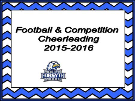 Head Competition and Football Coach: Hannah Miller Football Coach/Assistant: Kristin Keith.