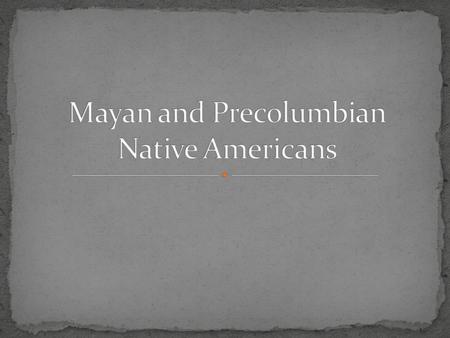 Often conflated into one big ol’, two-continent- spanning, multi-millenia, jumbled mess of a civilization. Are there similarities? Yes! (Maize) Were some.