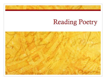 Reading Poetry. Follower My father worked with a horse-plough, His shoulders globed like a full sail strung Between the shafts and the furrow. The horses.