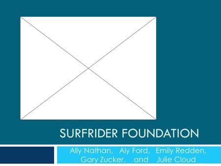 SURFRIDER FOUNDATION Ally Nathan, Aly Ford, Emily Redden, Gary Zucker, and Julie Cloud.