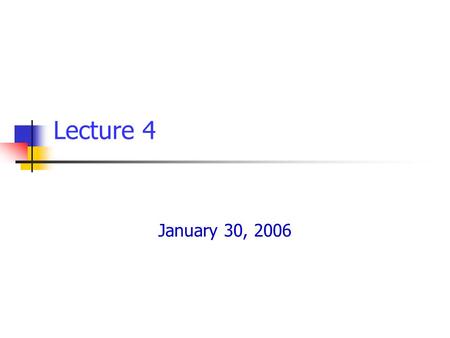 Lecture 4 January 30, 2006.  Sudhir K. Jain, IIT Kanpur E-Course on Seismic Design of Tanks/ January 2006 Lecture 4 / Slide 2 In this lecture Z, I, S.