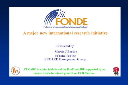 FONDE : A major new international research initiative (Marseille)