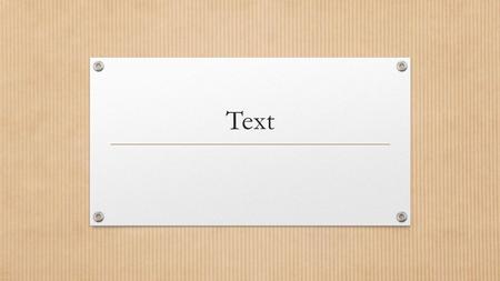 Text. DO NOW Login to your computer. Go to your Google Docs document for DONOW, put todays date below where you finished last time. Make a list in order.