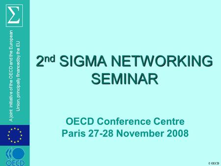 2nd SIGMA NETWORKING SEMINAR