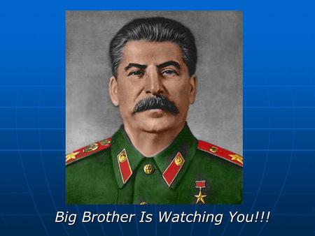 Big Brother Is Watching You!!!. Journal Privacy How much do you value your privacy? How much do you value your privacy? Do you think in today’s world,