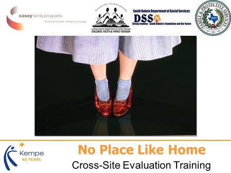 No Place Like Home Cross-Site Evaluation Training.