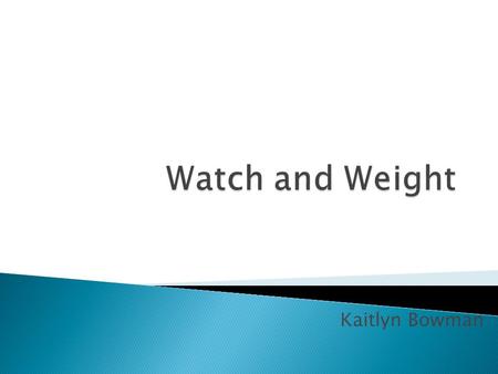 Kaitlyn Bowman. Could the size and shape of a person in an advertisement alter adolescent opinions of the product and of their own personal appearances?