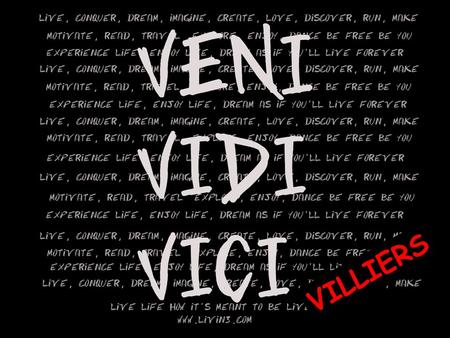 VILLIERS. To promote independent learning at home and in class. Students are to research, share and teach new vocabulary to the rest of the class via.