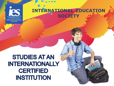 INTERNATIONAL EDUCATION SOCIETY. INTERNATIONAL EDUCATION SOCIETY.