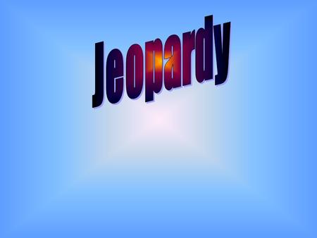 Final Jeopardy Question Nervous System Classification Brain Anatomy 1 500 Nerves Brain protection Brain Anatomy 2 Nerve impulse 100 200 300 400 500.