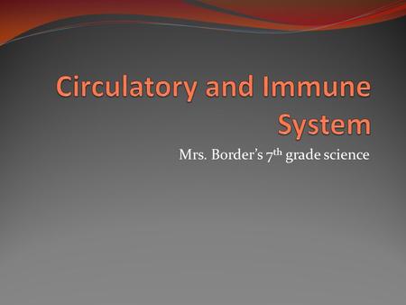 Mrs. Border’s 7 th grade science. Warm up pg 3 IAN Write down the following question on page 3 of your IAN. Why is it so important for a medical provider.