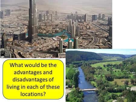 Lesson title: Rural settlements. Functions and locations