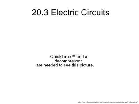 20.3 Electric Circuits