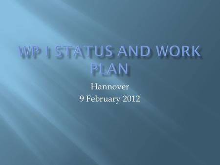 Hannover 9 February 2012.  Important professional, ethical, regulatory, cultural and other factors interact with financial incentives to influence provider.