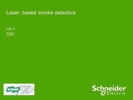 Laser- based smoke detectors