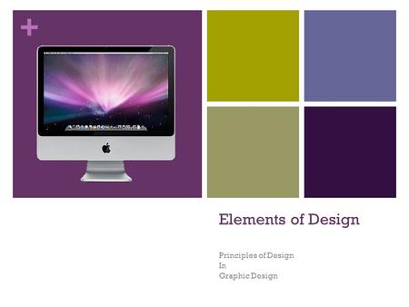 + Elements of Design Principles of Design In Graphic Design.