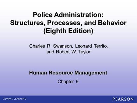 Human Resource Management