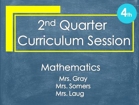 4 th.  Division  Problem Solving  Overview of Geometry.