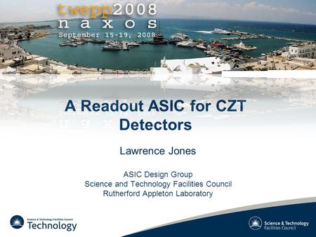 A Readout ASIC for CZT Detectors