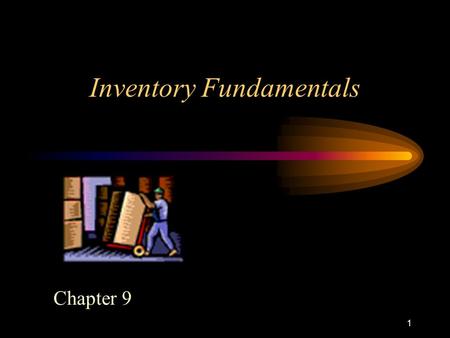 Inventory Fundamentals